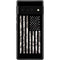 Black and White Camo American Flag Google Pixel 6 Pro Skin